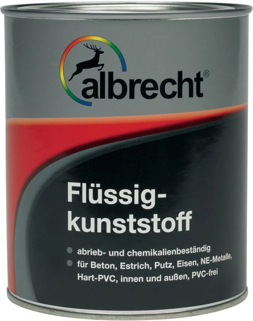 Albrecht Flüssigkunststoff Weiß Seidenglänzend 750 ml - Bild 1