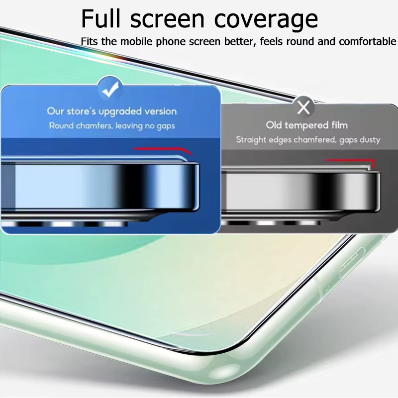3er-Pack Samsung Galaxy S25+ Displayschutzfolie aus gehärtetem 9H Glas, transparent, kompatibel mit Fingerabdruck-Entsperrung - Bild 2