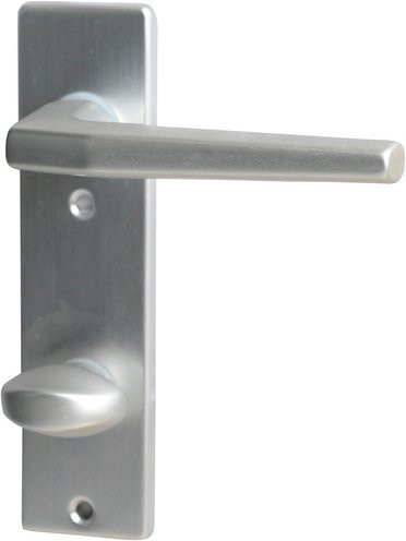 ALPERTEC Kurzschild-Garnitur Florence aus Aluminium in Silber matt - Bild 1