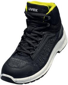 Uvex Sicherheitsstiefel 2 trend S1P in Schwarz Gelb Größe 52 - Bild 1