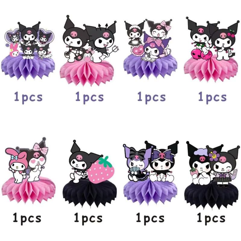 Keeppley Kuromi Honeycomb Tischdeko für Kindergeburtstage und Babypartys - Bild 5