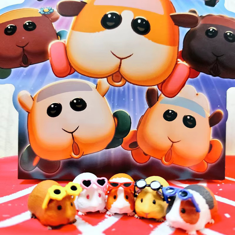 Kawaii Meerschweinchen Blind Box Sammelfigur mit Sonnenbrille von Funko in Multicolor - Bild 4