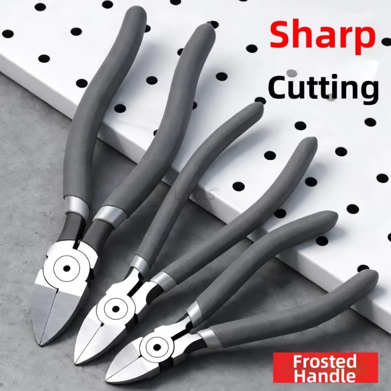 LTOOLS Diagonalschneidezange aus Hochhärte-Stahl in Silber für Modellbau und Industrie - Bild 2