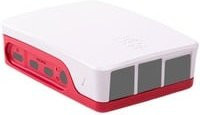Joy-IT Gehäuse für Raspberry Pi 4 B in Weiß und Rot - Bild 1