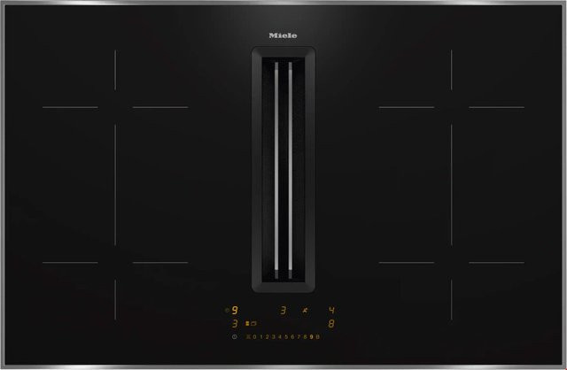 Miele KMDA 7473-1 FR Silence Autark-Induktionsfeld mit Dunstabzug in Schwarz - Bild 1