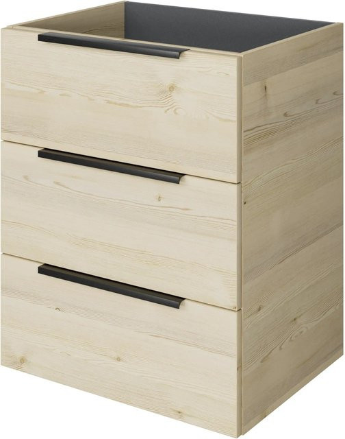 Pelipal Waschbeckenunterschrank Quantum 07 Polar Pinie Quer mit 3 Auszügen B: 59 cm, H: 72 cm, T: 42,9 cm - Bild 1