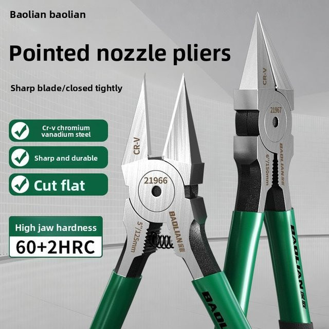 Baolian Seitenschneider in Industriequalität für Elektriker als scharfes Handwerkzeug - Bild 1