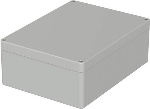 ROSE Systemtechnik Industrie-Gehäuse aus Polycarbonat in Lichtgrau (RAL 7035) - Bild 1