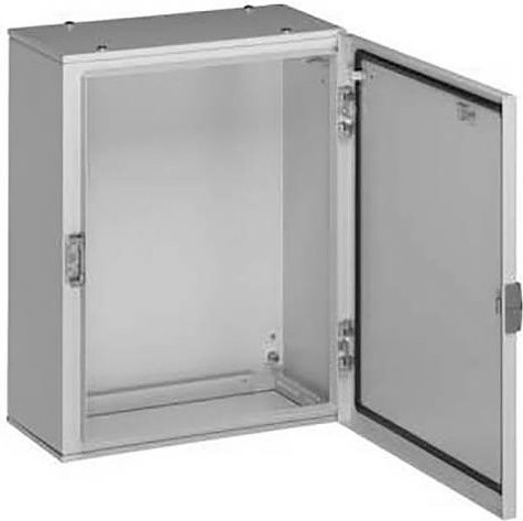Hager Schaltschrank aus Stahl in Lichtgrau RAL 7035 B/H/T: 500 x 500 x 200 cm - Bild 1