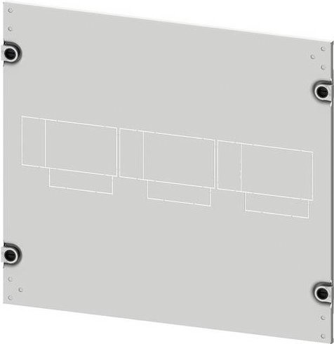 Siemens Blende 8PQ2045-6BA11 in Weiß, B/H: 45,0 x 60,0 cm - Bild 1