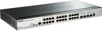 D-Link DGS-1510-28P/E Smart Managed PoE Gigabit Switch in Schwarz mit 28 Ports und 10 Gbit/s SFP+ Anschlüssen - Bild 2