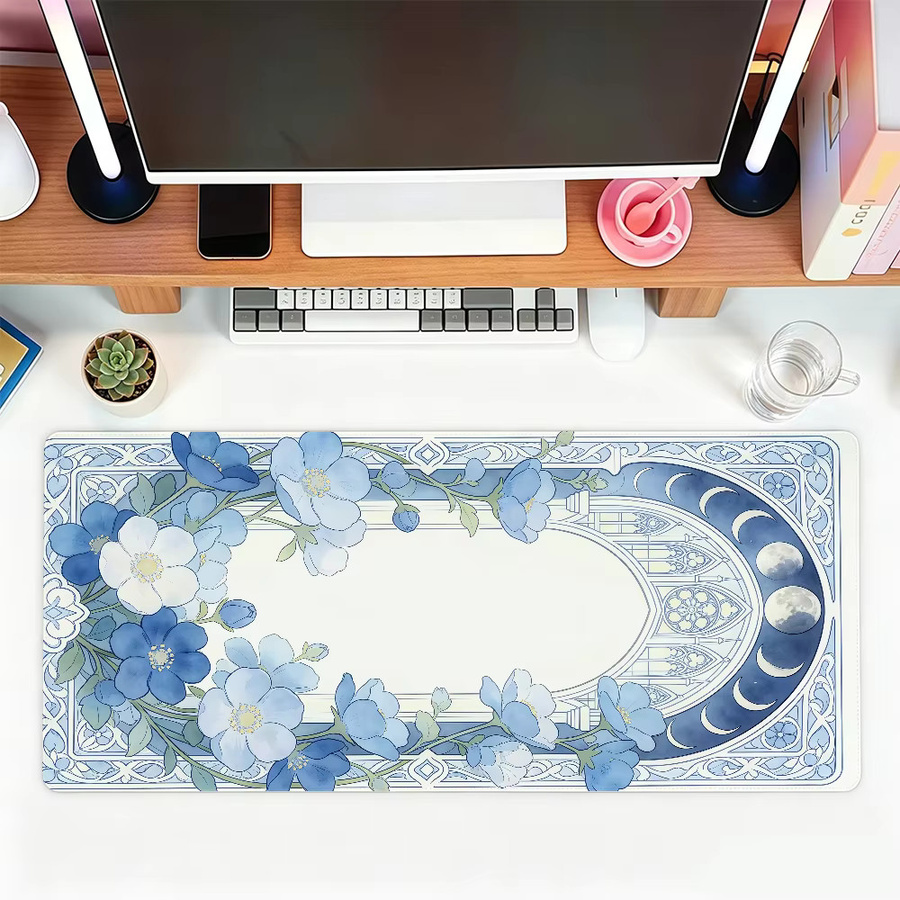 Mucha Frame Mauspad für Büro und Gaming, wasserdicht und rutschfest, multicolour - Bild 6