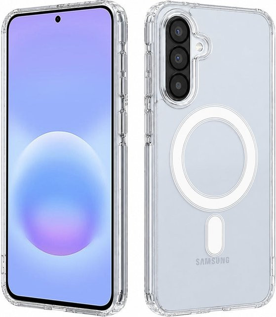 Techsuit Pro MagSafe Schutzhülle für Samsung Galaxy A57 5G, Transparent - Bild 1