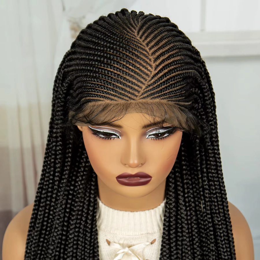 Alice Spring Perücke, synthetische Cornrow-Zöpfe, Damen - Bild 3