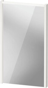 Duravit LED-Badspiegel D-Code 2.0 in Weiß, H x B x T: 70 x 40 x 5 cm, mit Lichtfeld oben - Bild 1