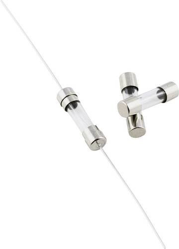 ESKA UL-Feinsicherung UL521.018, 10 Stück, 1.25A, 250V, mittelträge, Durchmesser: 5 mm, Länge: 20 mm - Bild 1