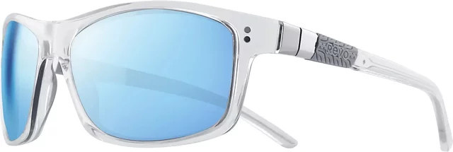 Revo Doppelrelais Sonnenbrille, Metall, rectangular, blue, transparent, Unisex - Bild 1