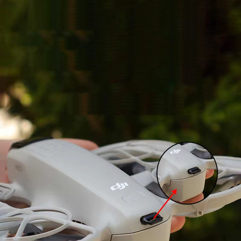 DJI Neo Silikon Schutzabdeckung für Ladeport und Batterieanschluss gegen Staub und Feuchtigkeit - Bild 4