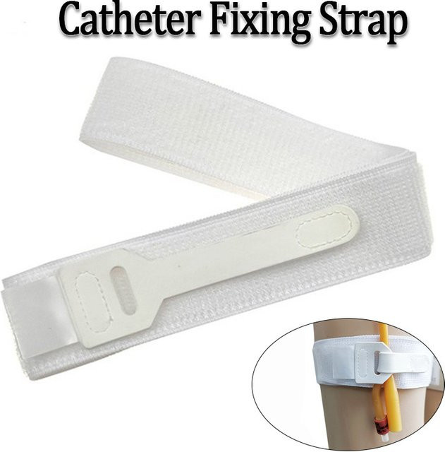 Elastischer Urinbeutel-Fixiergurt, 3,8*60cm, Äußerer Halter Drainage-Beinband - Bild 1