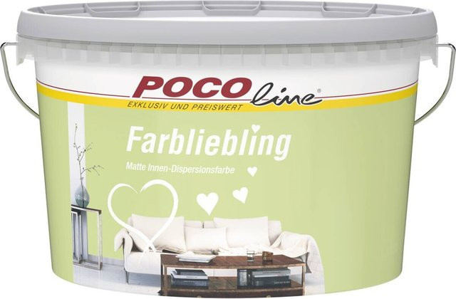 POCOline Raumfarbe Farbliebling Martinique in Türkis, matt, wasserbasiert, 2,5 l - Bild 1
