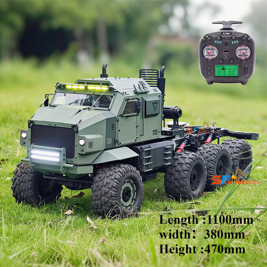 SMODELF ST8 RC Kletterauto, 1/10, RC Offroad-Fahrzeug, mit Beleuchtungssystem - Bild 1