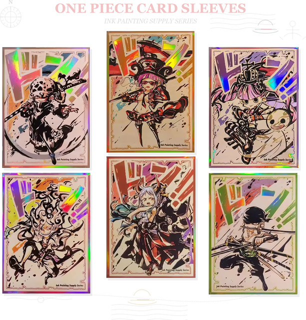 One Piece Sammelkarten-Schutzhülle, 60 Stück - Bild 1