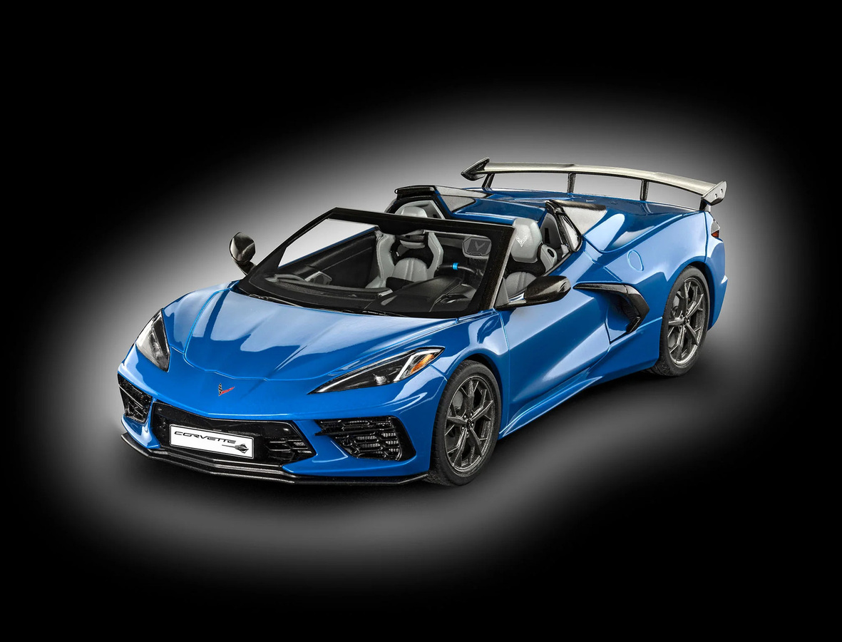 Revell Corvette C8 Cabriolet, Modellauto, 1:25 - Bild 3