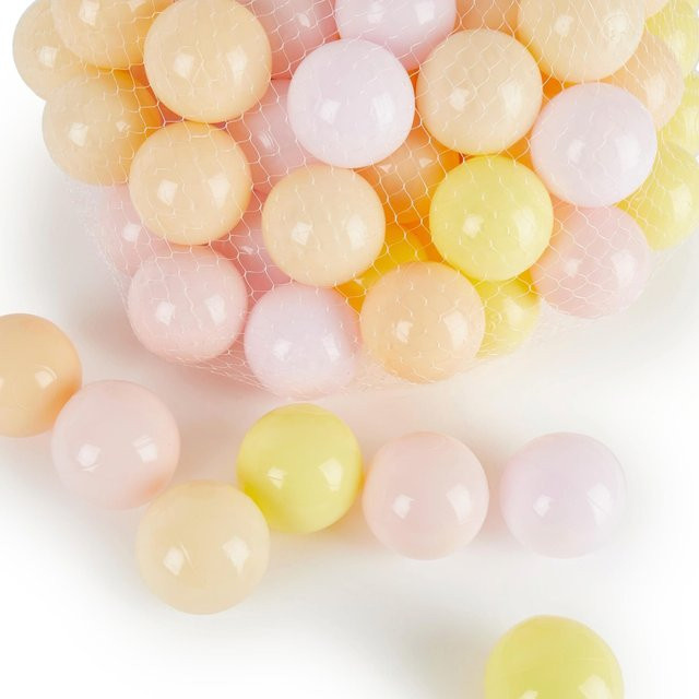 Bieco Blossom Bälle für Bälldebad, Nachfüllpack, 100 Stück, ab 1 Jahr - Bild 1