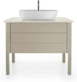 Duravit Waschtischunterschrank Luv mit 1 Ladenschrank und 1 Auszug, B/T/H: 93,8 x 57 x 74,3 cm - Bild 1