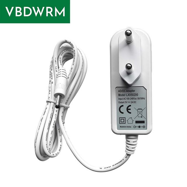 Ersatz-Ladegerät für Hello Baby Monitor HB66, HB6550, HB50, HB32, 5-V-Netzteil in Weiß - Bild 1
