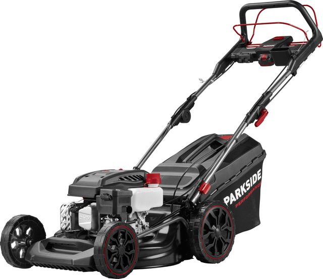 PARKSIDE PERFORMANCE Benzin-Rasenmäher PPBRM 46 B2 mit Elektrostarter-Akku und Ladegerät - Bild 1
