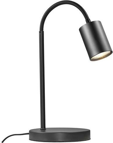Nordlux Explore Tischlampe GU10 Schwarz aus Metall mit verstellbarem Reflektor - Bild 1