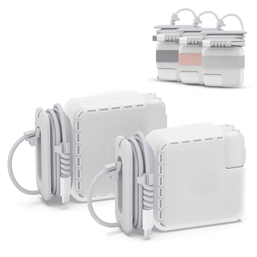 Apple Adapter-Schutzhülle und Ladekabel-Organizer in Weiß für MacBook Air und MacBook Pro - Bild 1
