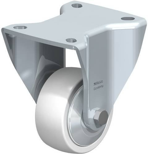 Blickle BH-SPO 75G-FA Bockrolle aus verzinktem Stahl und Kunststoff, Rad-Durchmesser: 75 mm, Tragfähigkeit: 300 kg - Bild 1