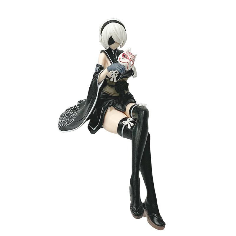 Yiran toy 1 NieR:Automata Yukata-Thema Yorha Typ Nr. 2 B und A2 Sitzende Figur Premium Sammlerstatue - Bild 2