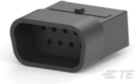 TE Connectivity 745032-1 Steckverbinder in Schwarz - Bild 1