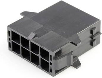 Molex Buchsengehäuse-Kabel Schwarz mit 8 Polen - Bild 1
