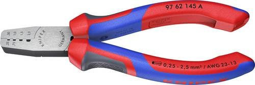 Knipex Crimpzange für Aderendhülsen 0,25 bis 2,5 mm² aus Chrome-Vanadium-Stahl - Bild 1
