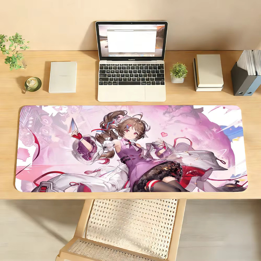 Arknights Endfield Ardelia Mauspad Multicolor rutschfeste Gamer-Schreibtischunterlage für Laptop und Büro - Bild 3