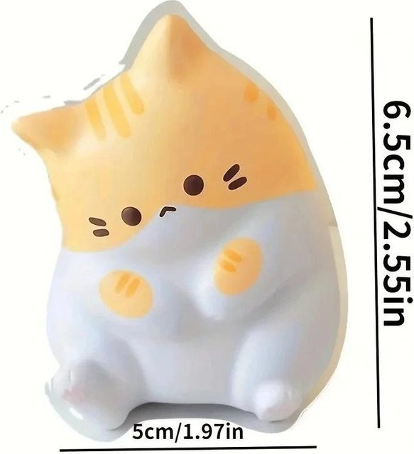 BC Pet Supplies Katzen Squishy Spielzeug, gelb - Bild 1