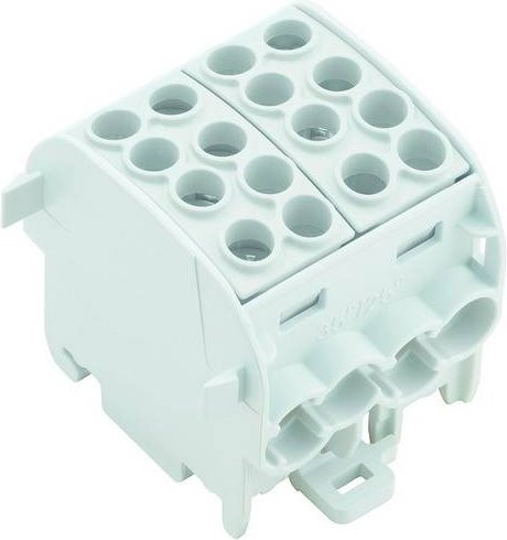 Weidmüller Verteilerblock Grau 1561730000 - Bild 1