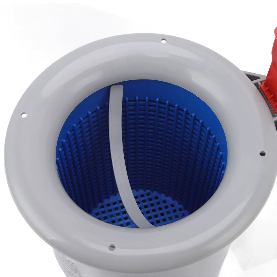 Automatischer Pool-Skimmer aus Kunststoff zur Wandmontage, grau - Bild 3