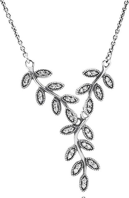 Allbestart Perlen-Charm-Armband, 925 Silber, Kristall, Zirkonia, Damen - Bild 1
