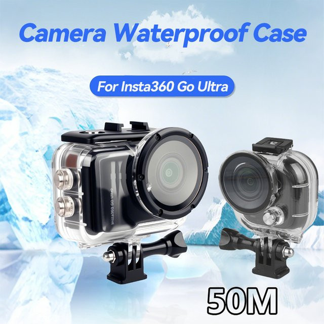 Insta360 GEHEN Ultra Unterwassergehäuse Transparent Wasserdicht bis 50 m Schutzhülle für Action Cameras - Bild 1