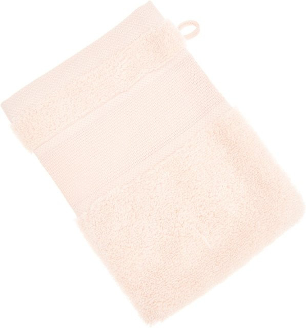 Rico Design Waschhandschuh Puder in Pink aus GOTS-zertifizierter Bio-Baumwolle - Bild 1