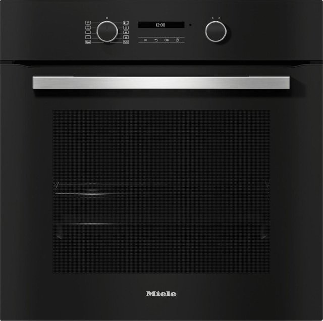 Miele Einbaubackofen H 2766 B in Obsidianschwarz mit WiFi, Rapid Preheat und Teleskopauszügen - Bild 1