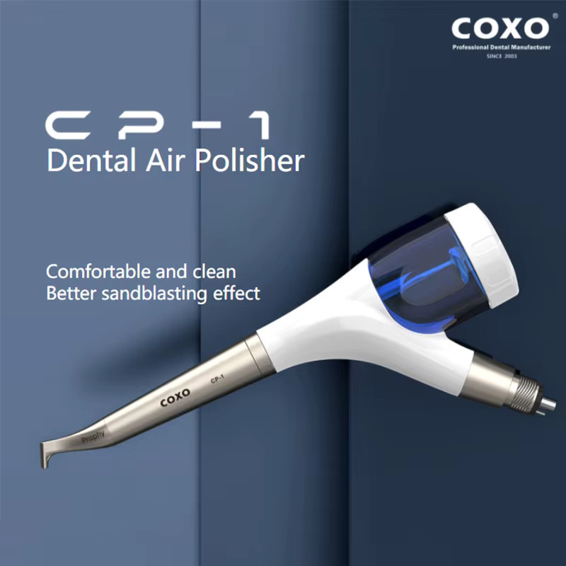 COXO Dental Air Flow Prophy Unit CP-1/CP-2 Luftpolierer für supragingivales Zahnsandstrahlen und Zahnaufhellung - Bild 2