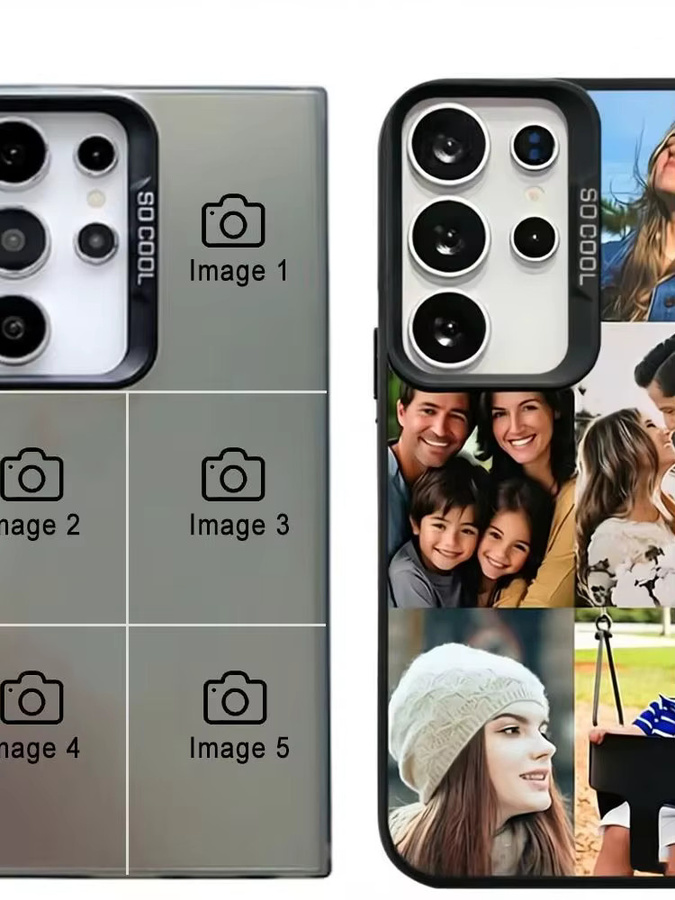 Stoßfeste DIY Foto IMD Handyhülle für Samsung Galaxy S26 S25 S24 S23 S22 S21 S10 FE Plus Ultra Note 20 Ultra Note9 in Lila - Bild 6