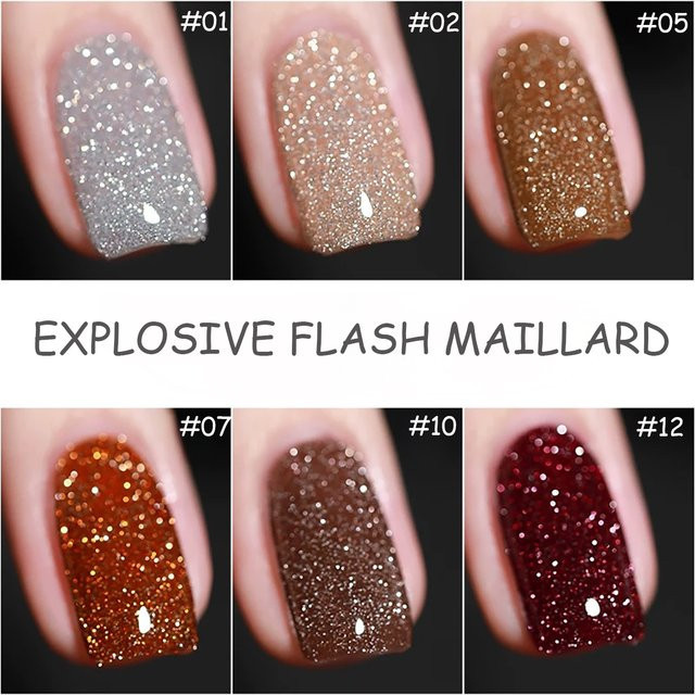 Millard Nagellack, Glänzend, Rot Braun Gold, #012 - Bild 1