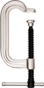 Bessey C-Schraubzwinge VC 250/100 in Silber aus Stahl - Bild 1